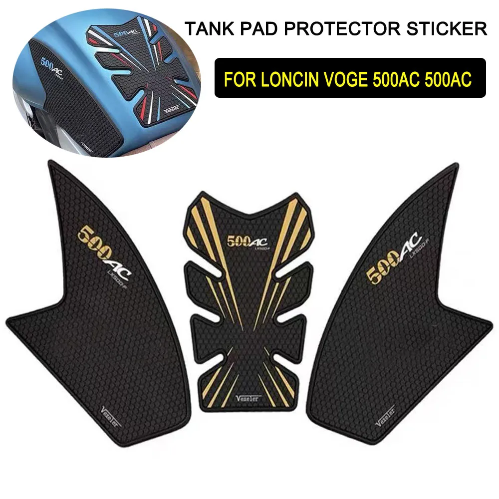 For Loncin Voge 500AC 500 AC Tank Pad Protector Sticker Decal Gas Knee Grip Tank Traction Pad Side
For Loncin Voge 500AC 500 AC Tank Pad Protector Sticker Decal Gas Knee Grip Tank Traction Pad Side