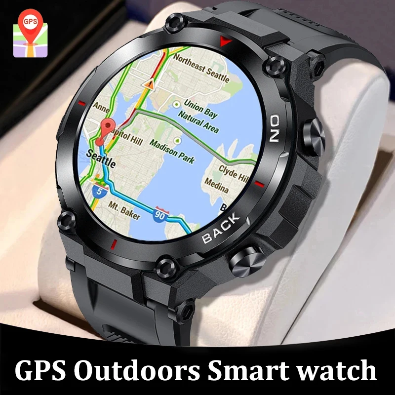 2023 GPS Smart Watch Outdoor Sports Fitness Bracelet Call Reminder Heart Rate Watches Long Standby Waterproof Smartwatch For Men
2023 GPS Smart Watch Outdoor Sports Fitness Bracelet Call Reminder Heart Rate Watches Long Standby Waterproof Smartwatch For Men
