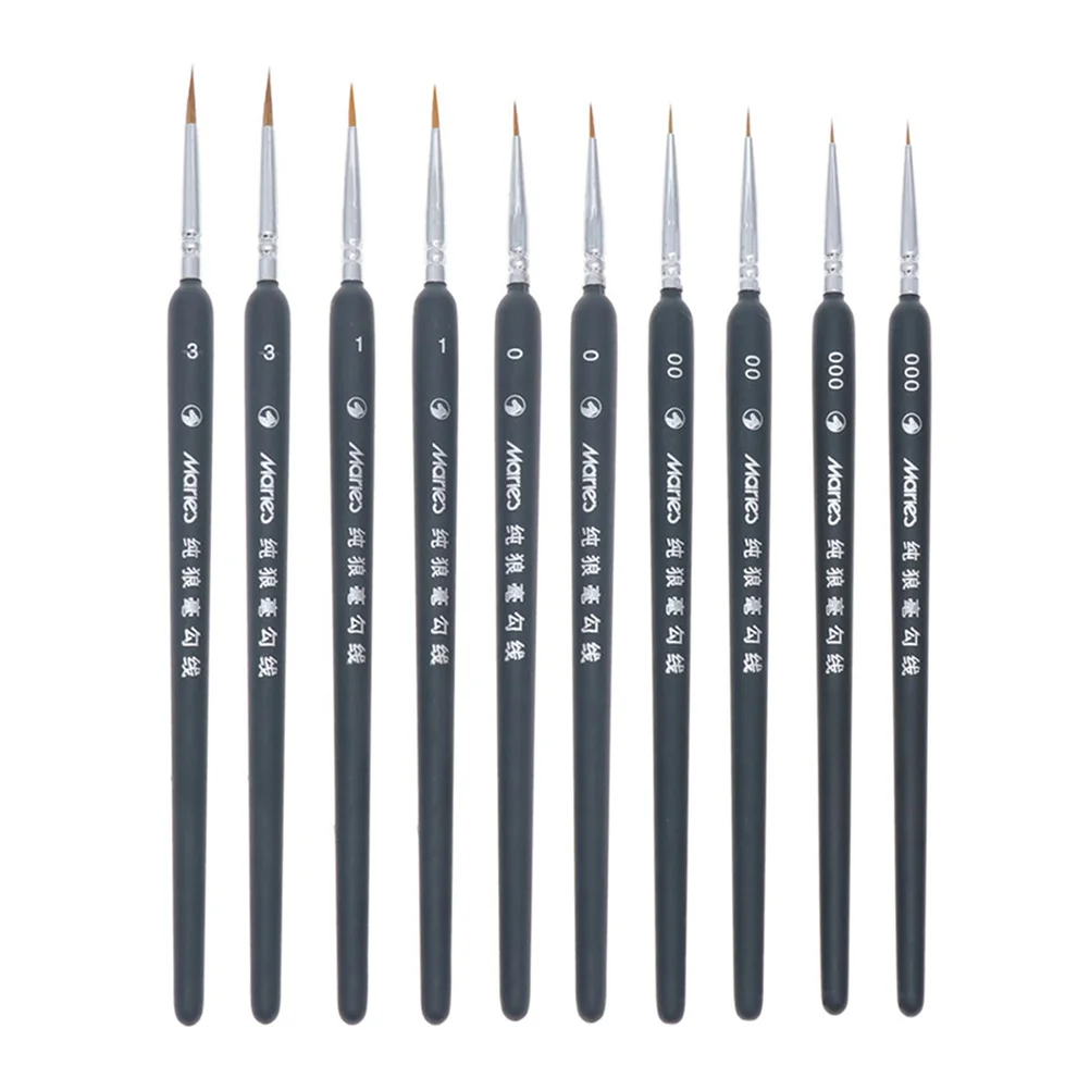 Brushes Brush Acrylic Detail Fine Paintingoil Artist Setminiature Nylon Extra Detailing Gouache Painter Tipped Hook Line
Brushes Brush Acrylic Detail Fine Paintingoil Artist Setminiature Nylon Extra Detailing Gouache Painter Tipped Hook Line