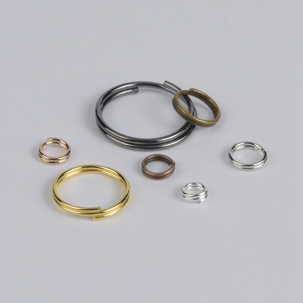 100-200Pcs/Lot 4-12mm Double Loops Open Jump Rings DIY Jewelry Findings Accessories Split Rings Connectors For Jewelry Making
100-200Pcs/Lot 4-12mm Double Loops Open Jump Rings DIY Jewelry Findings Accessories Split Rings Connectors For Jewelry Making