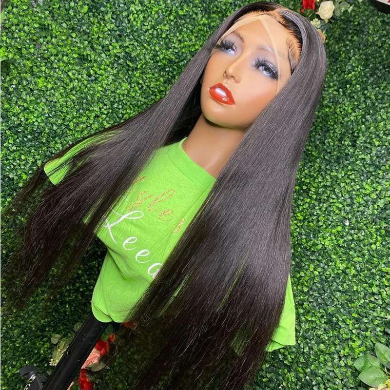 180density Glueless Jet Black Color Remy Stright Lace Front Wig For Black Women With Baby Hair Closure Heat Resistant Fiber
180density Glueless Jet Black Color Remy Stright Lace Front Wig For Black Women With Baby Hair Closure Heat Resistant Fiber