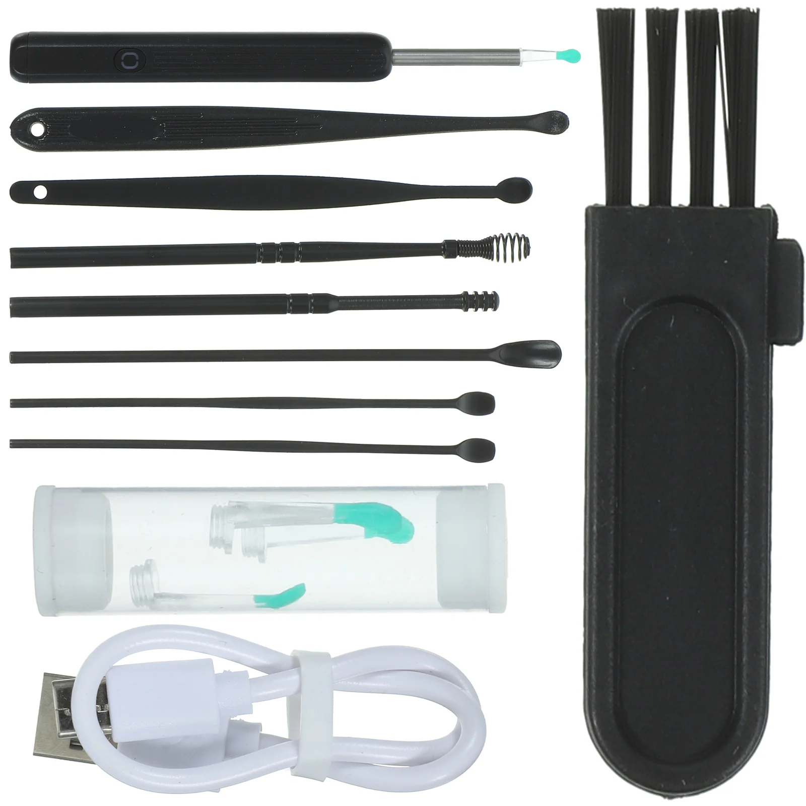 Набор для чистки ушных ложек, отоскоп, инструмент для ушного воска, умная фотокамера, материал из нержавеющей стали
Набор для чистки ушных ложек, отоскоп, инструмент для ушного воска, умная фотокамера, материал из нержавеющей стали