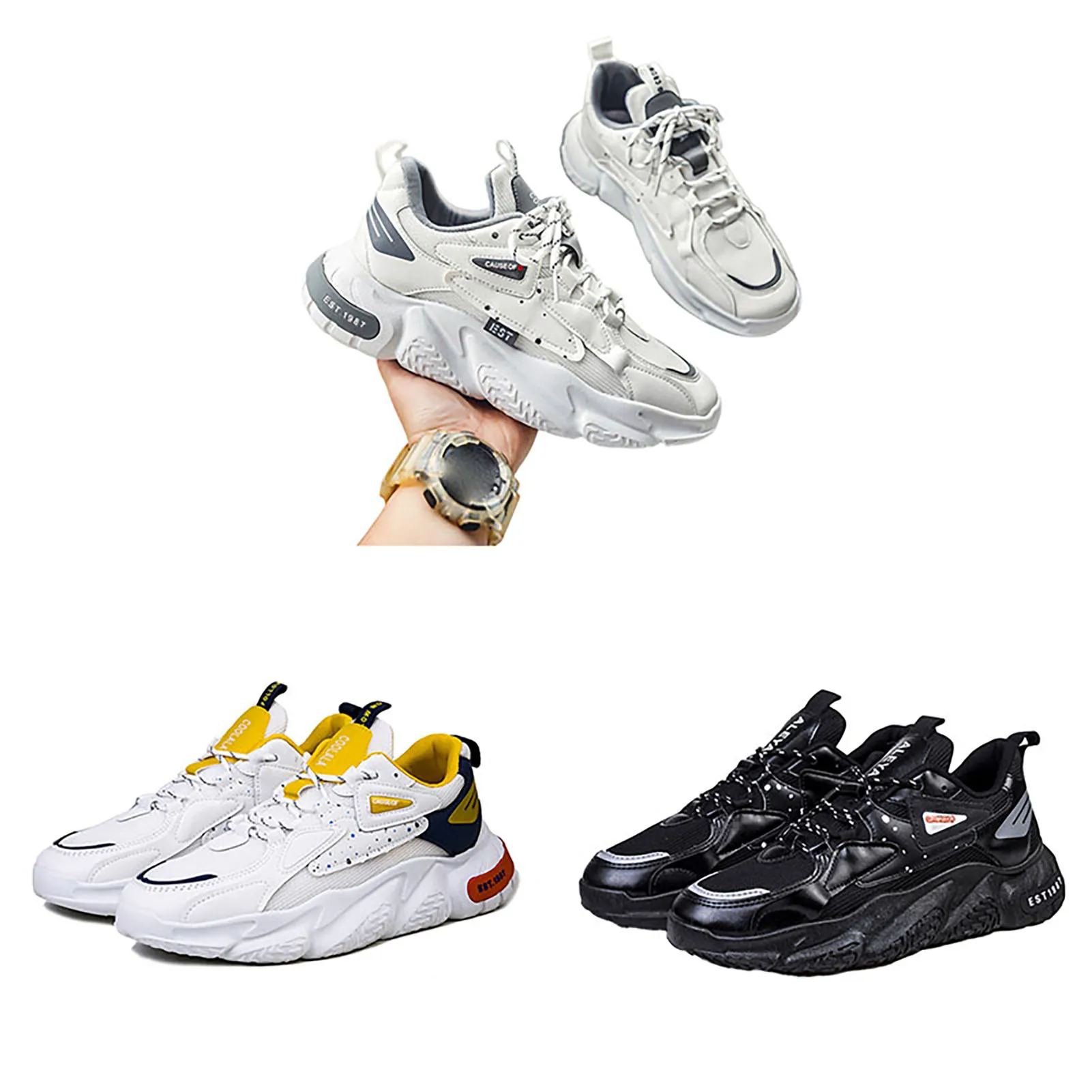 Men Low Top Running Shoes without Grinding Feet Sneakers Gift for Boyfriend Male Lover
Men Low Top Running Shoes without Grinding Feet Sneakers Gift for Boyfriend Male Lover