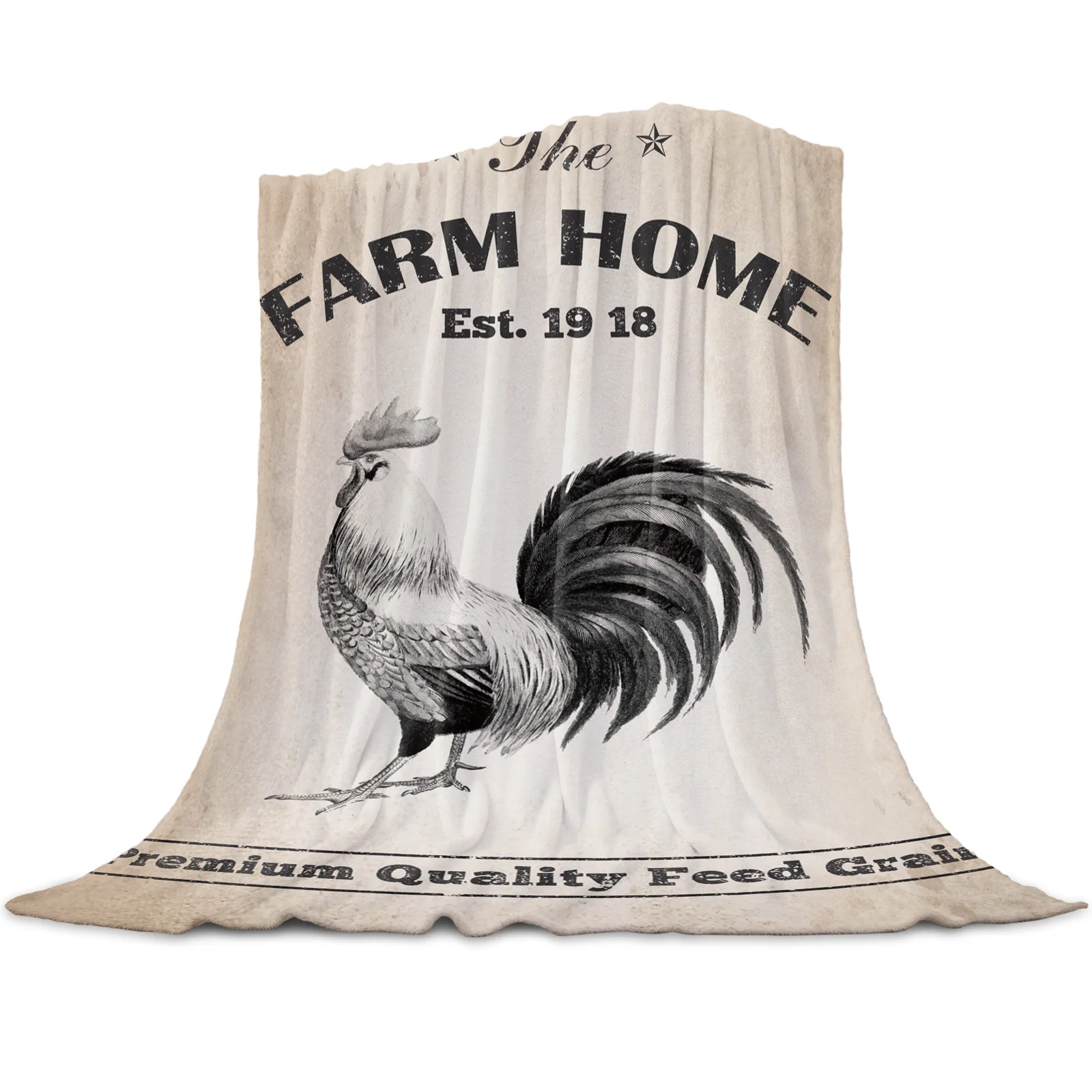 Farm Locomotive Flannel Throw Blankets for Sofa Bed Couch Lightweight Warm Super Soft Chicken Pig Pattern Blanket Gift for Kids
Farm Locomotive Flannel Throw Blankets for Sofa Bed Couch Lightweight Warm Super Soft Chicken Pig Pattern Blanket Gift for Kids