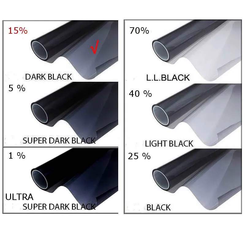 DARK SMOKE Tint Film DTY FILM Kit PET CAR TINT ROLL Scratch Resistant TINTING Accessories Durable
DARK SMOKE Tint Film DTY FILM Kit PET CAR TINT ROLL Scratch Resistant TINTING Accessories Durable