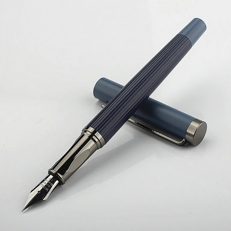 Перьевая ручка MONTE MOUNT серо-синяя EF0.38 мм 
Перьевая ручка MONTE MOUNT серо-синяя EF0.38 мм