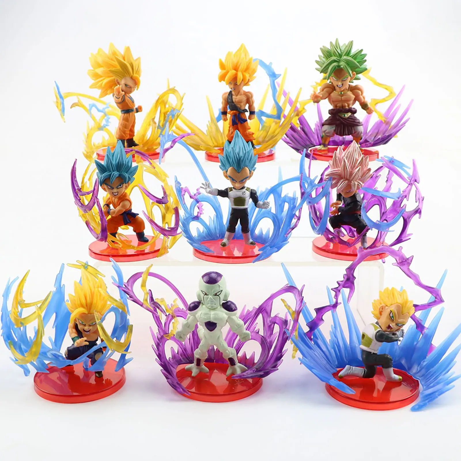 9pcs/set Vindictive Dragon Ball Figures Monkey King Vegeta Broly PVC Figures Model Toy Doll Ornaments
9pcs/set Vindictive Dragon Ball Figures Monkey King Vegeta Broly PVC Figures Model Toy Doll Ornaments