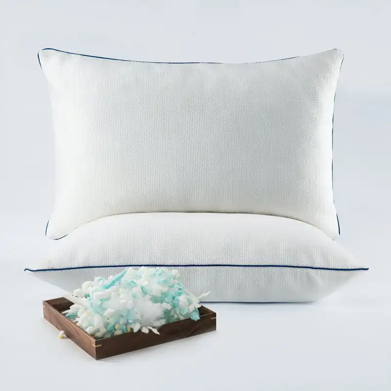 Memory Foam Pillow for Sleeping with Removable Cooling Cover, Queen, 1 Pack Lumbar support pillow Body pillow Plush pillow Neck
Memory Foam Pillow for Sleeping with Removable Cooling Cover, Queen, 1 Pack Lumbar support pillow Body pillow Plush pillow Neck
