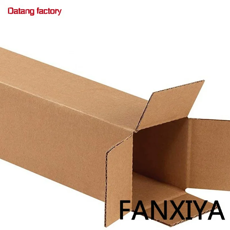 

Cardboard Shipping Boxes Long Corrugated Cartons Paper Supply Tube Packing