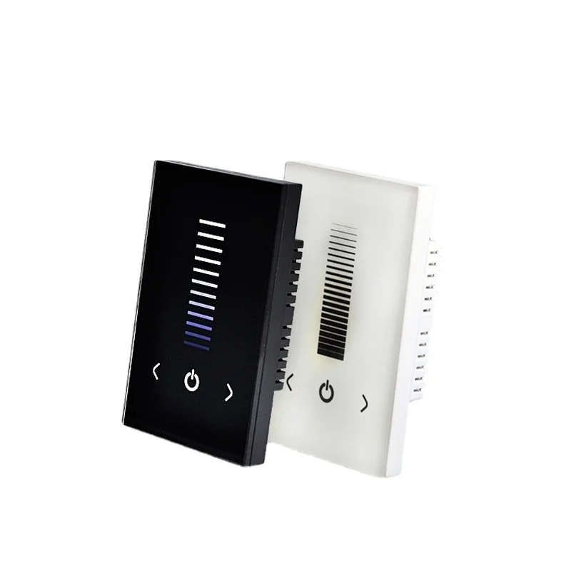 Smart Touch Panel Dimmer Wall Switch DC 12V 24V 255 Level Brightness Single Color LED Controller for LED Strips Panel Lights
Smart Touch Panel Dimmer Wall Switch DC 12V 24V 255 Level Brightness Single Color LED Controller for LED Strips Panel Lights