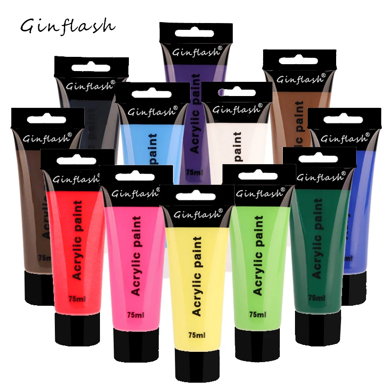 1pc 75ml/tube Acrylic paint pigment art Painting drawing DIY Wall painting Graffiti paint hand-painted art supplies
1pc 75ml/tube Acrylic paint pigment art Painting drawing DIY Wall painting Graffiti paint hand-painted art supplies