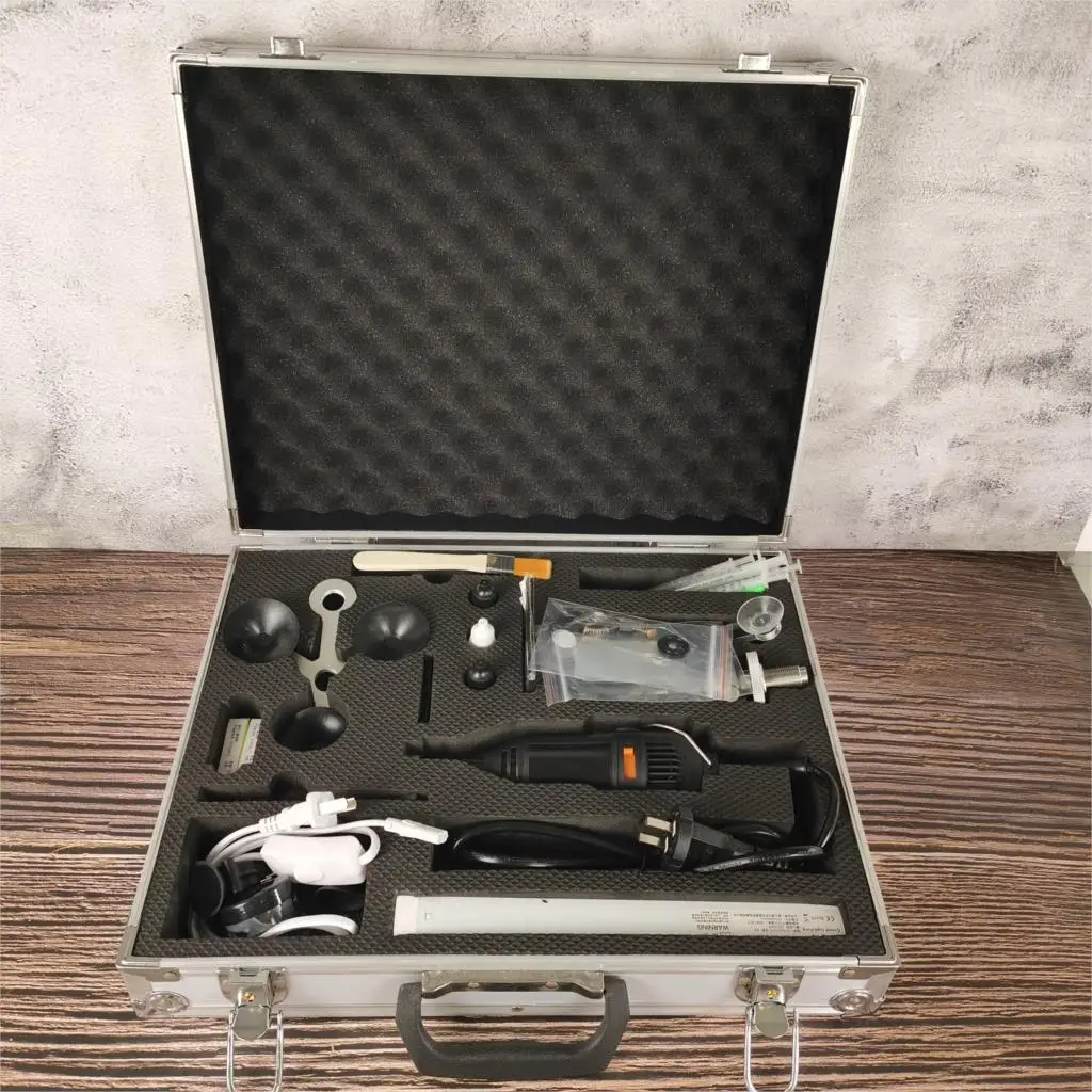 Automobile Glass Repair Tool Windscreen Crack Wiper Repair Remover Set Front Windshield Crack Repaired Kit With Resin Liquid
Automobile Glass Repair Tool Windscreen Crack Wiper Repair Remover Set Front Windshield Crack Repaired Kit With Resin Liquid