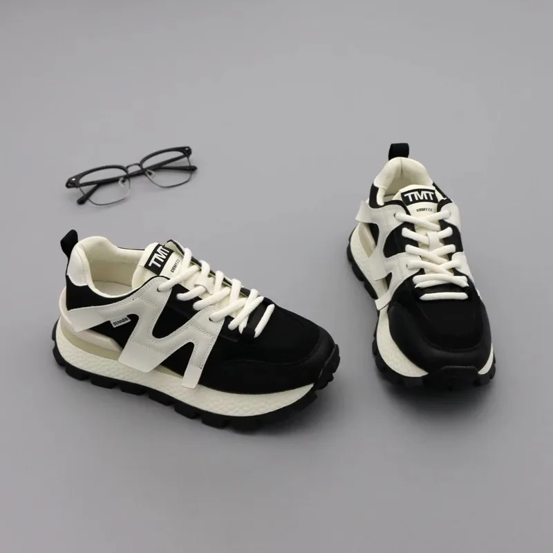 Туфли женские осенние на толстой подошве, спортивная обувь для отдыха, увеличивающая рост, спортивные туфли Forrest Gump
Туфли женские осенние на толстой подошве, спортивная обувь для отдыха, увеличивающая рост, спортивные туфли Forrest Gump