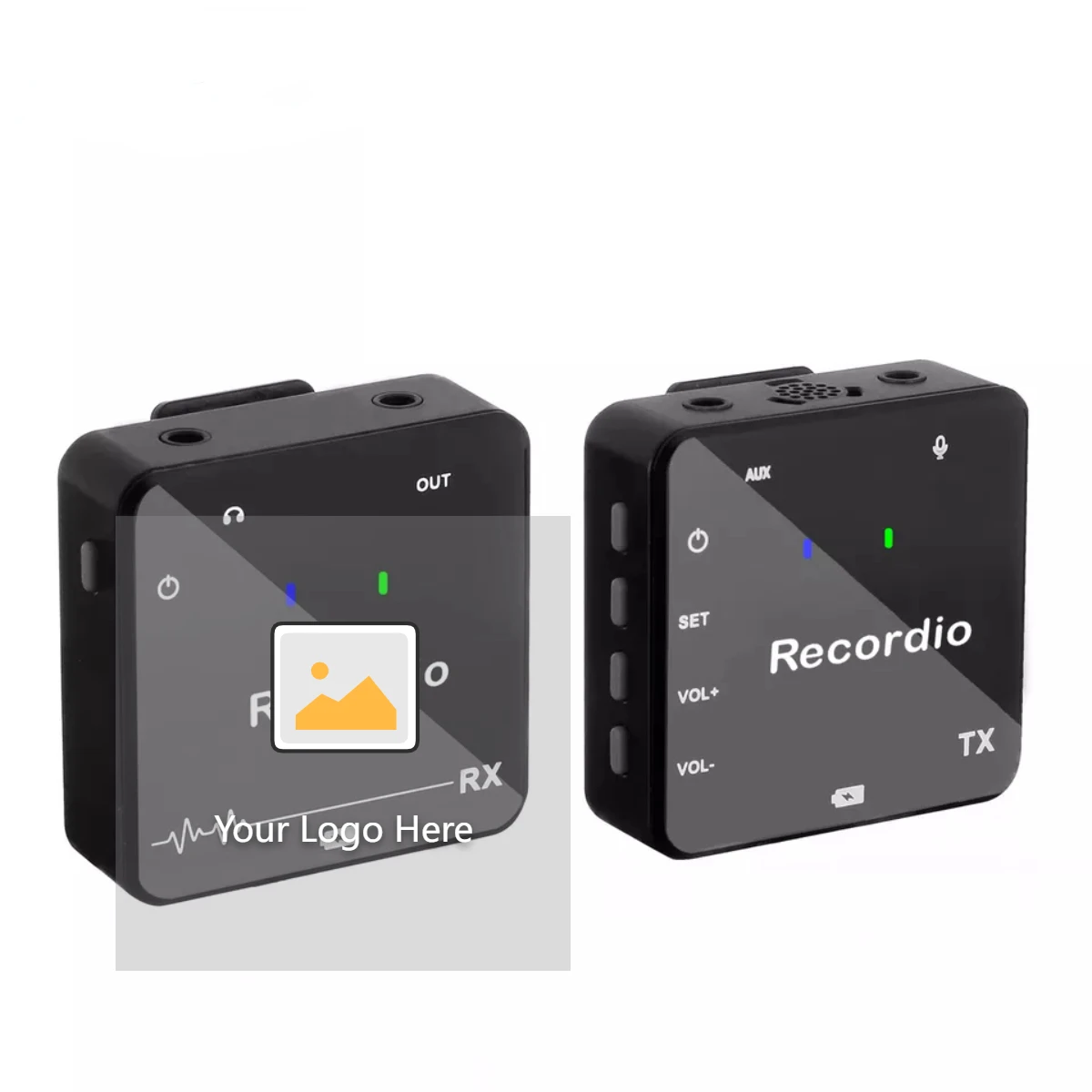 GAW-810 Recordio Wireless Go Mini wireless Lavalier Microphone Kit For Vlogger Photo Video Audio Recording Live Interview Mic
GAW-810 Recordio Wireless Go Mini wireless Lavalier Microphone Kit For Vlogger Photo Video Audio Recording Live Interview Mic