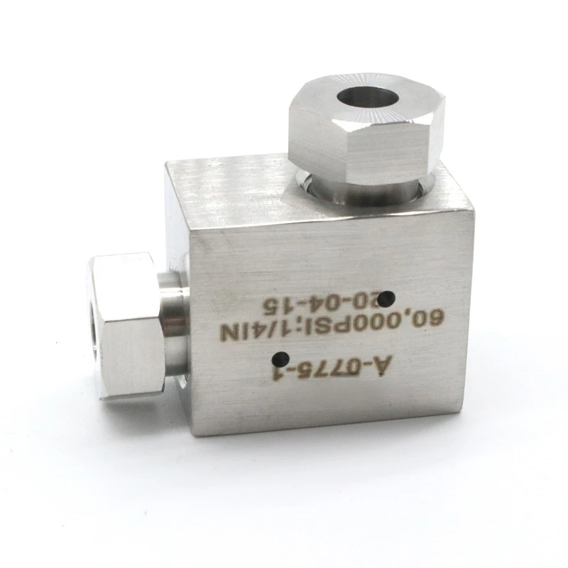 60KSI high pressure water jet parts pipe fitting adapter rotary union 1/4 in ; 3/8 in ; 9/16" pump parts 
60KSI high pressure water jet parts pipe fitting adapter rotary union 1/4 in ; 3/8 in ; 9/16" pump parts