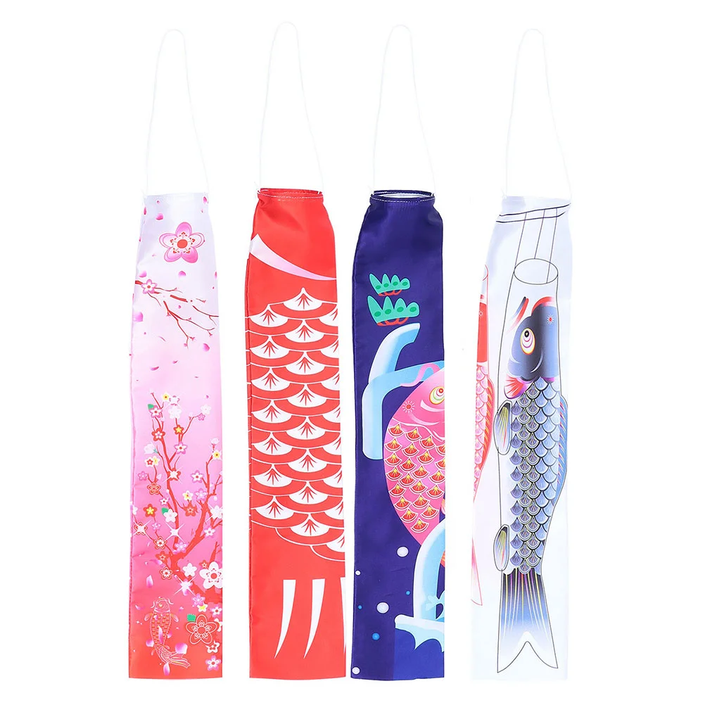 4pcs Japanese Silk Pendants Fish Windsock Garden Carp Windsock Decorative Windsock Fish Flag Kite Koinobori Windsock
4pcs Japanese Silk Pendants Fish Windsock Garden Carp Windsock Decorative Windsock Fish Flag Kite Koinobori Windsock