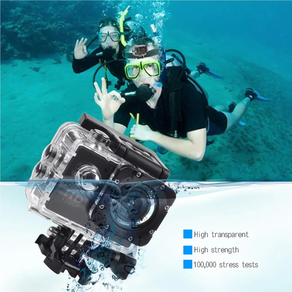 1080P Sport Camera 4K 2 Inch Waterproof Video Recorder Skiing Driving Aerial Photography Camcorder Outdoor Diving
1080P Sport Camera 4K 2 Inch Waterproof Video Recorder Skiing Driving Aerial Photography Camcorder Outdoor Diving