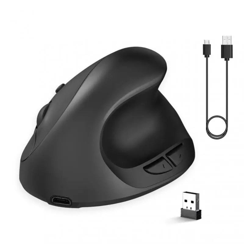 2.4ghz Optical Mice Portable 6 Buttons Wireless Mouse Rechargeable Ergonomic Mouse Computer Accessories 2400dpi Vertical Mouse
2.4ghz Optical Mice Portable 6 Buttons Wireless Mouse Rechargeable Ergonomic Mouse Computer Accessories 2400dpi Vertical Mouse