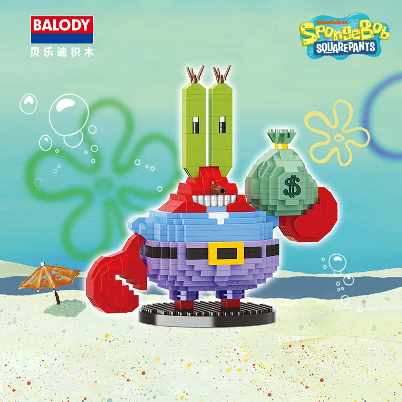New SpongeBob Squidward Blocks Sponge Patrick Star Sandy Boss Plankt Crab Boss Bigsberg Building Blocks Toy Kids Toys
New SpongeBob Squidward Blocks Sponge Patrick Star Sandy Boss Plankt Crab Boss Bigsberg Building Blocks Toy Kids Toys
