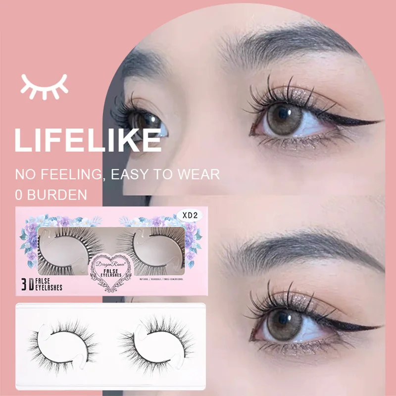 2 Pairs Slender False Eyelashes Bushy Artificial Eyelashes Thick Lashes Extension Natural Fitted Beauty Makeup Fake Lash
2 Pairs Slender False Eyelashes Bushy Artificial Eyelashes Thick Lashes Extension Natural Fitted Beauty Makeup Fake Lash