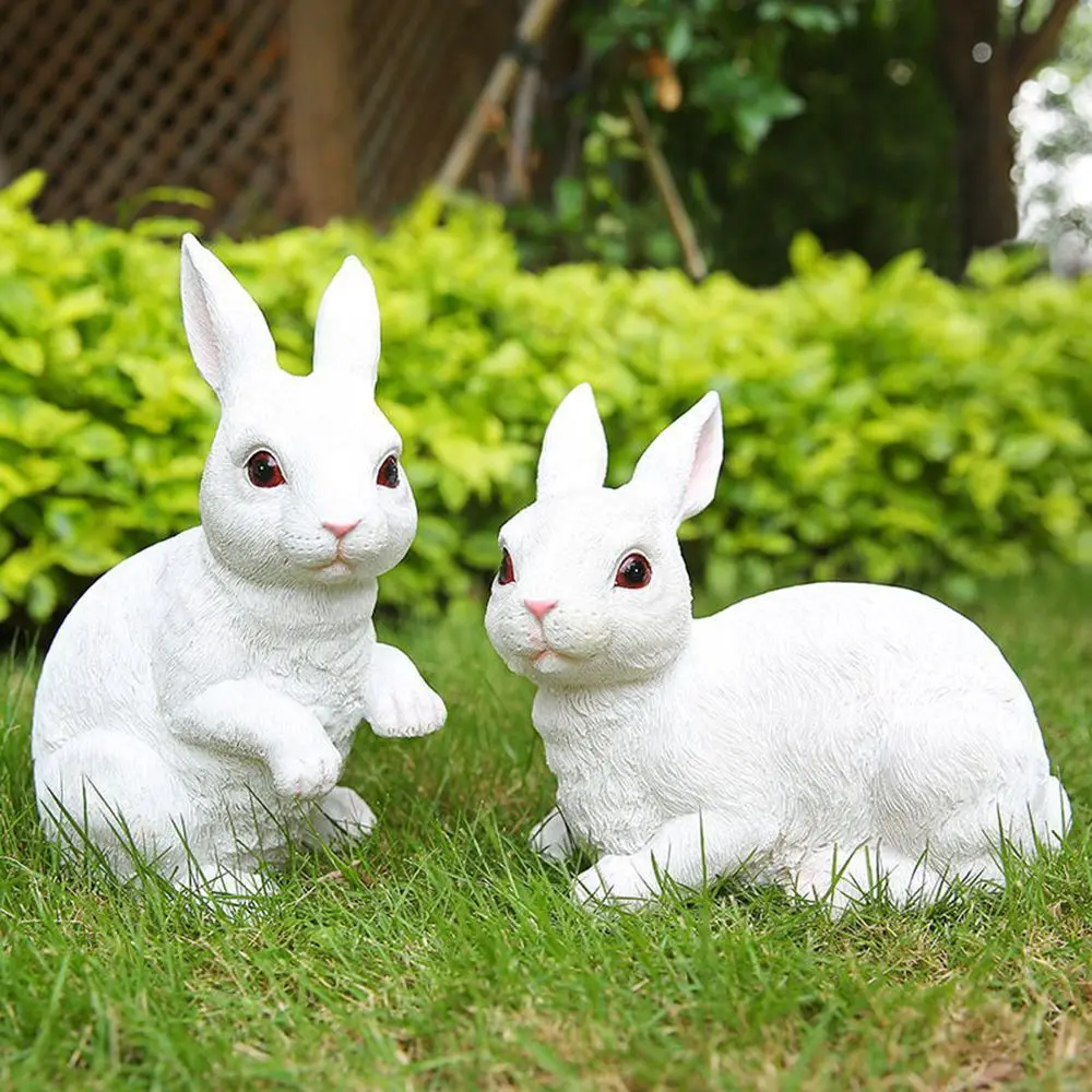 Resin Outdoor Lifelike Garden Decor Simulation Wild Animals Zoo Scene Rabbit Model Bunny Figurines
Resin Outdoor Lifelike Garden Decor Simulation Wild Animals Zoo Scene Rabbit Model Bunny Figurines