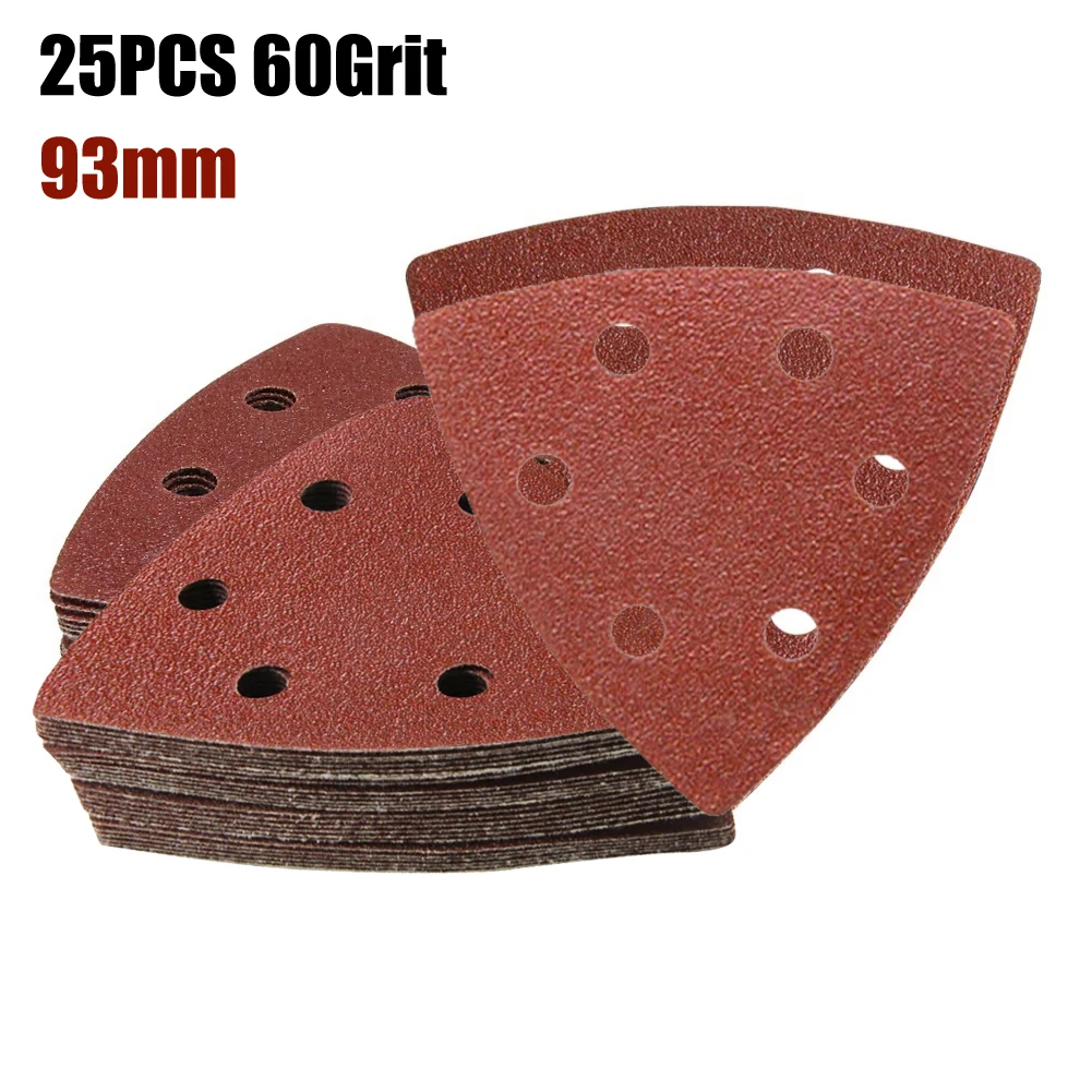 25pcs 93mm Sandpaper Hook & Loop Triangle Sanding Paper Grit 60 80 120 180 240 For Grinding Polishing Abrasive Tools
25pcs 93mm Sandpaper Hook & Loop Triangle Sanding Paper Grit 60 80 120 180 240 For Grinding Polishing Abrasive Tools
