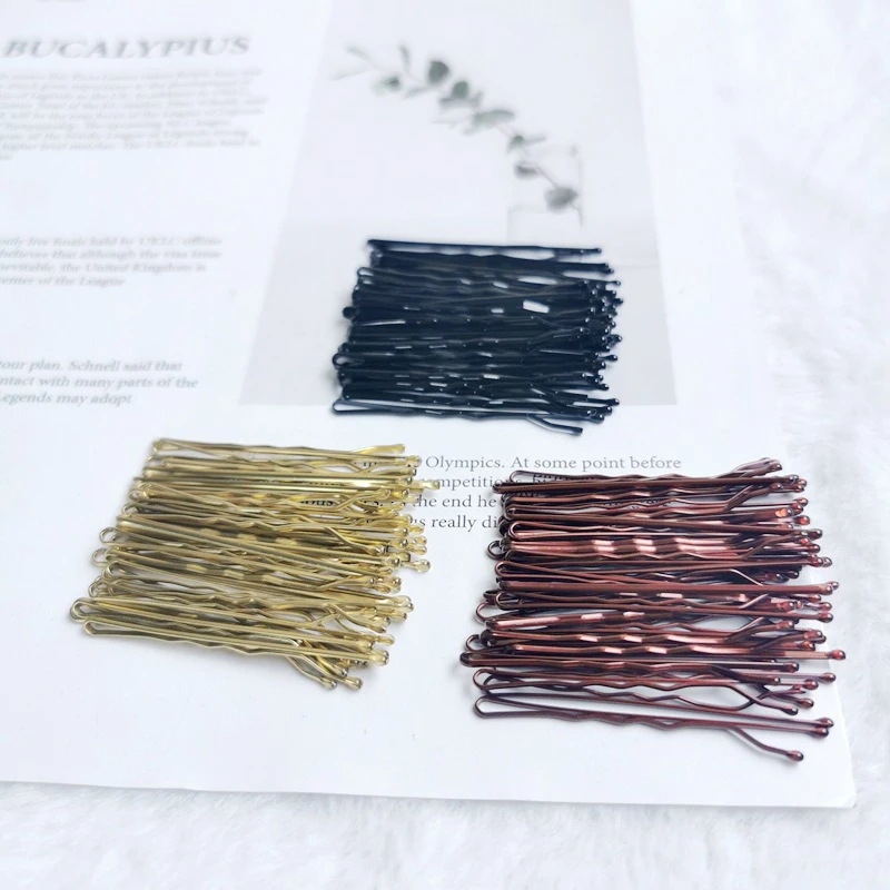50pcs 4 Colours 5cm Bagged Women's Wave Hair Clips Curling Hair Clips Hair Clips Black Simple Styling Hair Accessories
50pcs 4 Colours 5cm Bagged Women's Wave Hair Clips Curling Hair Clips Hair Clips Black Simple Styling Hair Accessories