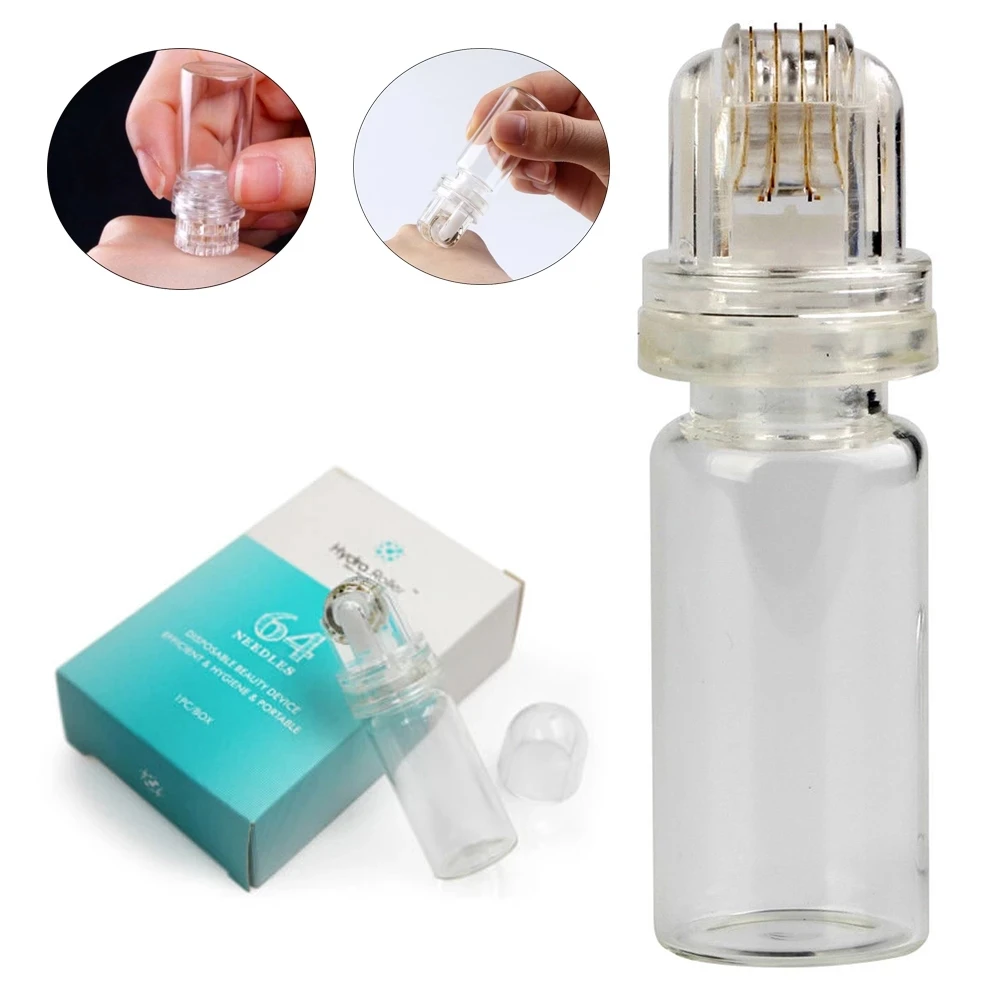 

Hot Selling Hydra 64 Pins 20Pins All-in-one Multi-needle Micro Needle Tips Anti Aging Whitening Roller Serum Reusable