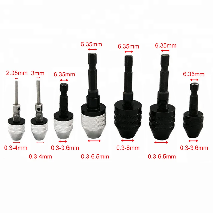 1 Pcs Drill Chuck Keyless Electric Mini Chuck Fixture Hex Shank Drill Bits Adapter For Electric Drill Accessories
1 Pcs Drill Chuck Keyless Electric Mini Chuck Fixture Hex Shank Drill Bits Adapter For Electric Drill Accessories