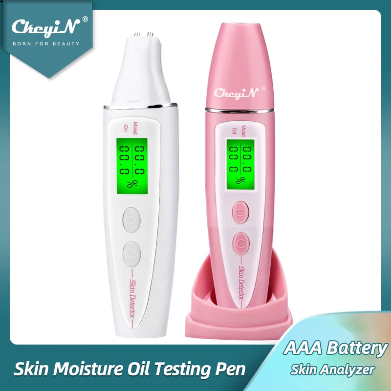 Precision Digital Skin Moisture Tester Displays Oil Content Analyzer Moisture Test Pen Digital Meter Monitor For Skin Detector
Precision Digital Skin Moisture Tester Displays Oil Content Analyzer Moisture Test Pen Digital Meter Monitor For Skin Detector