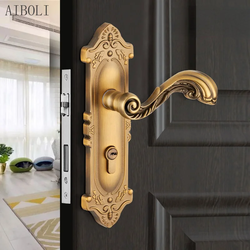 Door Lock Integrated Zinc Alloy Universal Mute Solid Wood Door Handle Indoor Bedroom Room Door Lock
Door Lock Integrated Zinc Alloy Universal Mute Solid Wood Door Handle Indoor Bedroom Room Door Lock