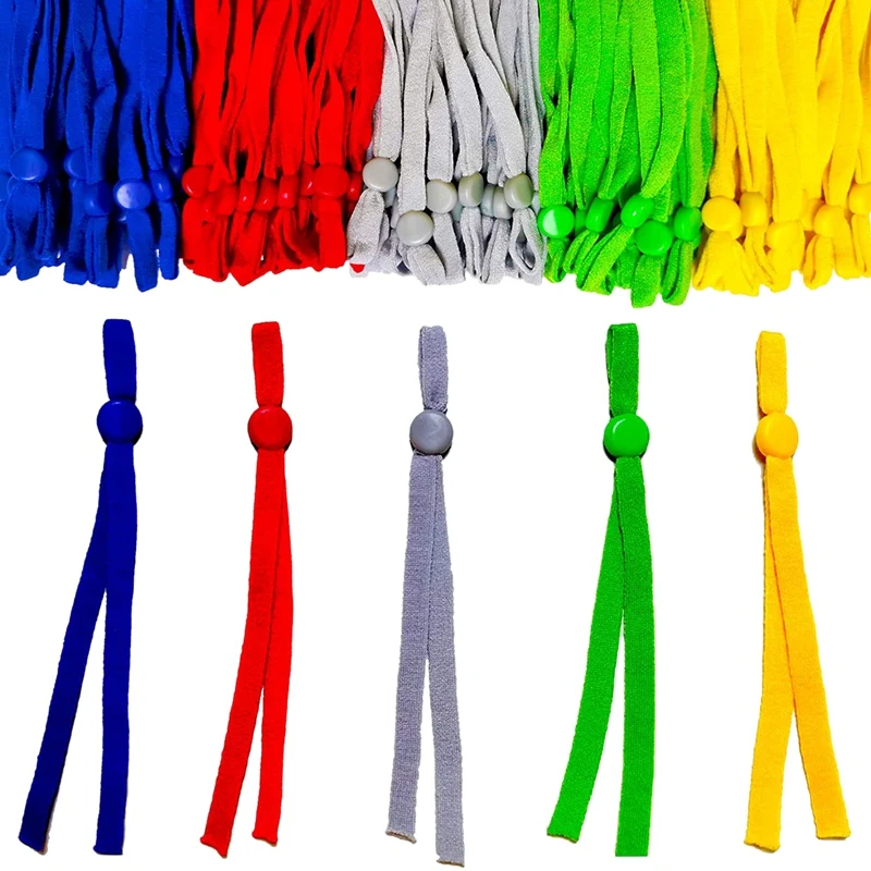100Pcs Sewing Elastic Band Cord With Adjustable Buckle Stretchy Mask Earloop Lanyard Earmuff Rope DIY Making Supplies
100Pcs Sewing Elastic Band Cord With Adjustable Buckle Stretchy Mask Earloop Lanyard Earmuff Rope DIY Making Supplies