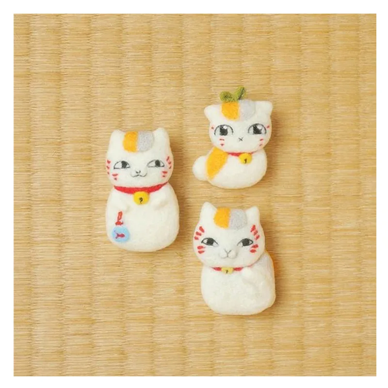 3pcs brooch together Book of Friends wool needlepoint kit wool felt needle felting pendant craft needlecraft DIY handmade
3pcs brooch together Book of Friends wool needlepoint kit wool felt needle felting pendant craft needlecraft DIY handmade