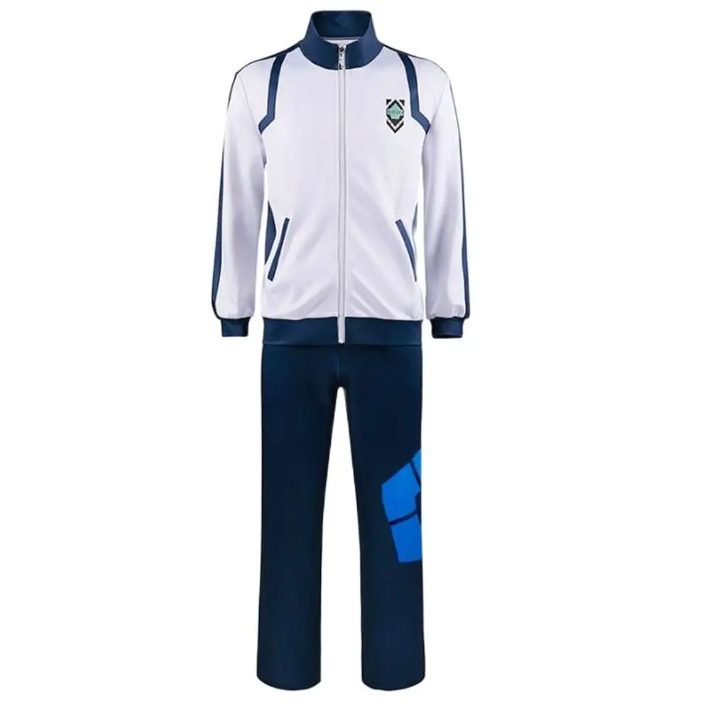 Blue Lock Anime Reo Nagi Bachira Isagi Chigir Cosplay Costume Full-Zip Sportswear Tracksuit Embroidery Hoodie Daily Wear Set 
Blue Lock Anime Reo Nagi Bachira Isagi Chigir Cosplay Costume Full-Zip Sportswear Tracksuit Embroidery Hoodie Daily Wear Set