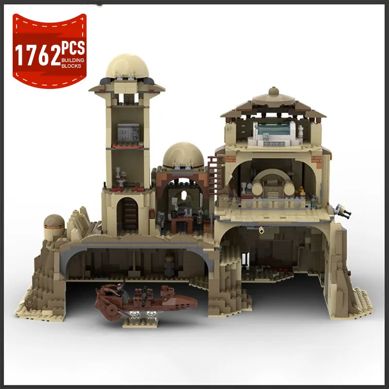Moc Star Movie Scene Daimyeed Palace MOC-108238 Building Blocks Set Compatible 75326 Architecture Model Bricks Toys Kid Gifts
Moc Star Movie Scene Daimyeed Palace MOC-108238 Building Blocks Set Compatible 75326 Architecture Model Bricks Toys Kid Gifts