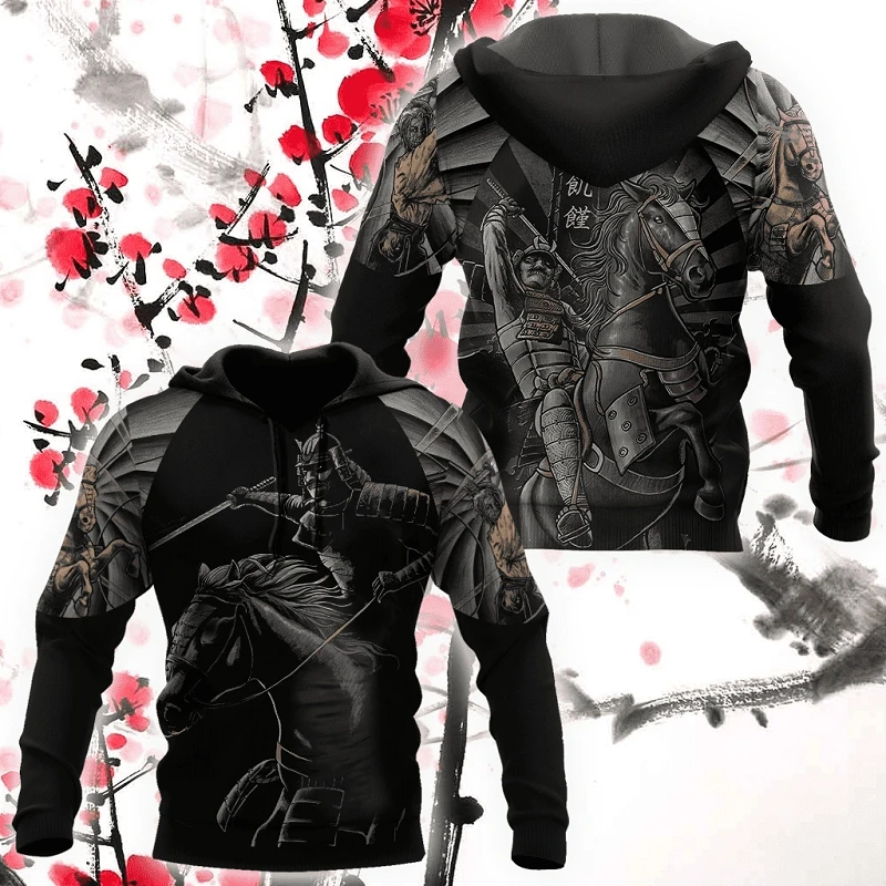 Japanese Personalized Samurai Warrior 3D Printed Zipper Hoodie Men Pullover Sweatshirt Hooded Jersey Tracksuits Outwear Casual
Japanese Personalized Samurai Warrior 3D Printed Zipper Hoodie Men Pullover Sweatshirt Hooded Jersey Tracksuits Outwear Casual