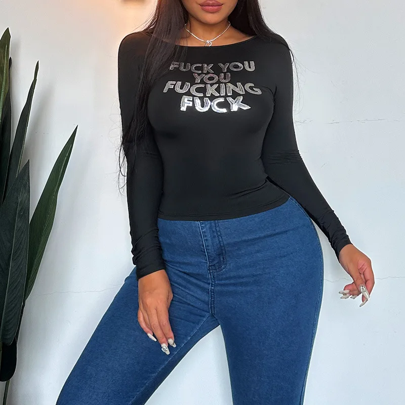 High Quality 2023 Women Hollow Out Letter Design T-shirt Spring Summer Sexy Crop Tops Clothes Bodysuit Fashion Tees Y2k Goth
High Quality 2023 Women Hollow Out Letter Design T-shirt Spring Summer Sexy Crop Tops Clothes Bodysuit Fashion Tees Y2k Goth