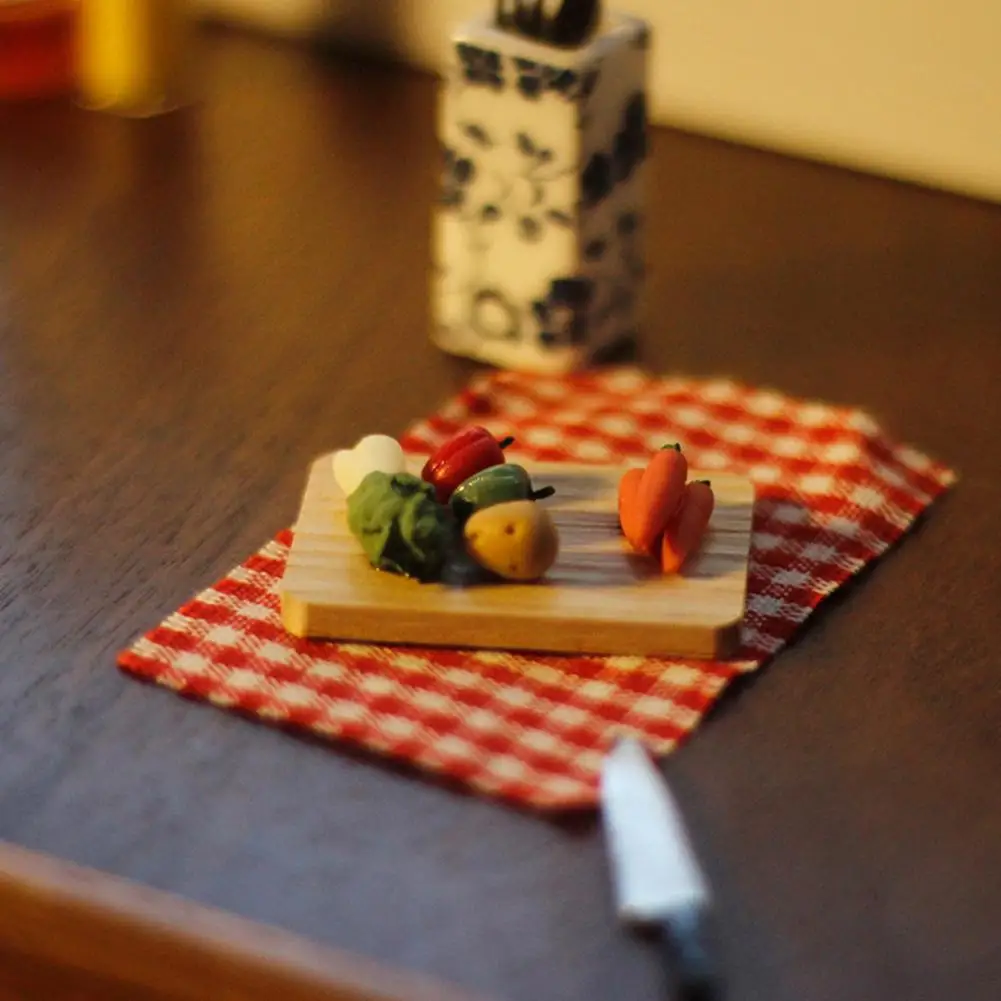 

Useful Miniature Simulation Vegetable Fine Workmanship Creative Tiny Size Dollhouse Vegetable for Micro Landscape