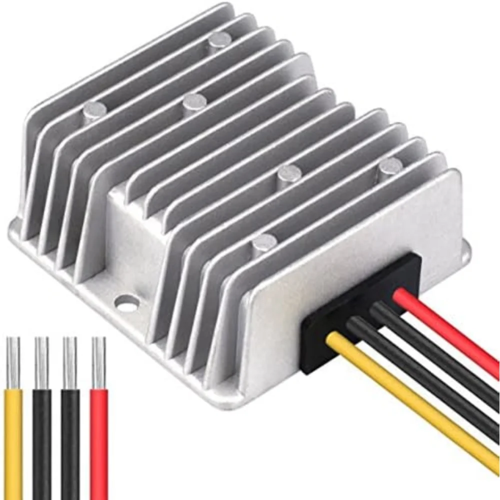 24V Step Down to 13.8V 10A 138W Converter Voltage Regulator DC/DC Voltage Reducer Buck Transformer Power Supply for Golf Cart
24V Step Down to 13.8V 10A 138W Converter Voltage Regulator DC/DC Voltage Reducer Buck Transformer Power Supply for Golf Cart
