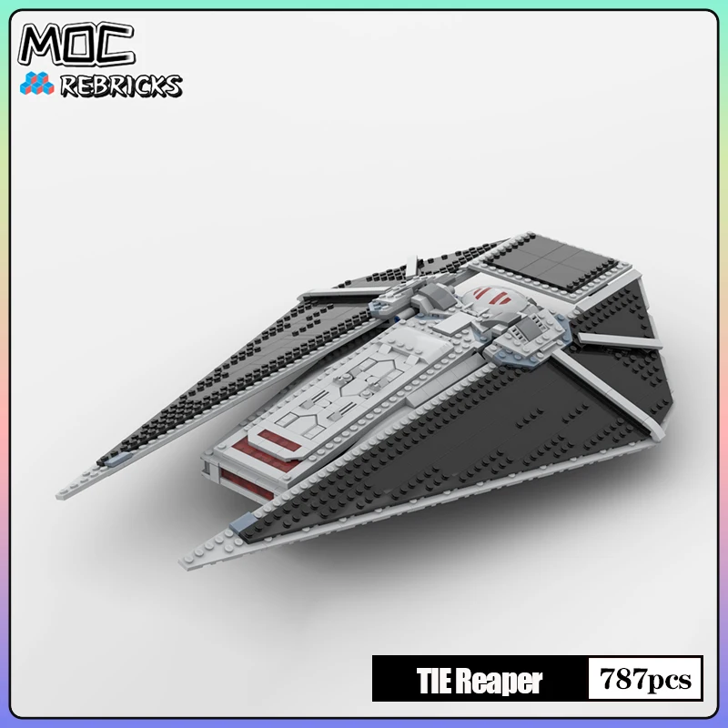 Новый звездный боевой фильм TIE Reaper кубики MOC строительные блоки игрушки модель DIY коллекционные наборы детские рождественские подарки
Новый звездный боевой фильм TIE Reaper кубики MOC строительные блоки игрушки модель DIY коллекционные наборы детские рождественские подарки