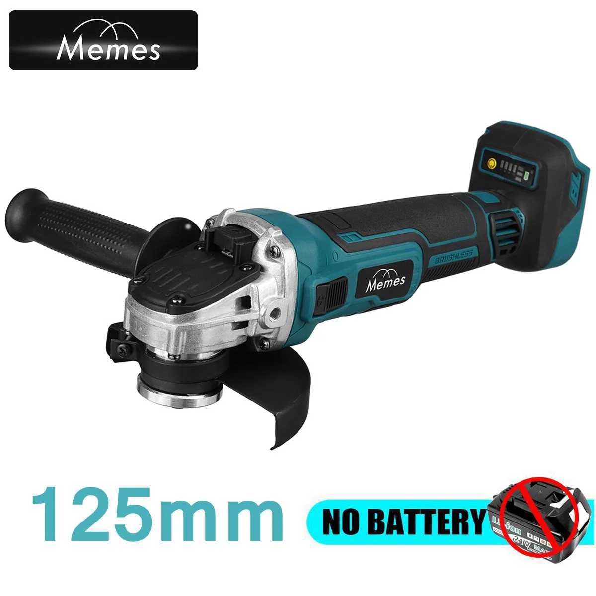 Brushless Angle Grinder 125mm Cordless Polishing Grinding Machine Cutting Electric Power Tools For Makita 18V Battery
Brushless Angle Grinder 125mm Cordless Polishing Grinding Machine Cutting Electric Power Tools For Makita 18V Battery