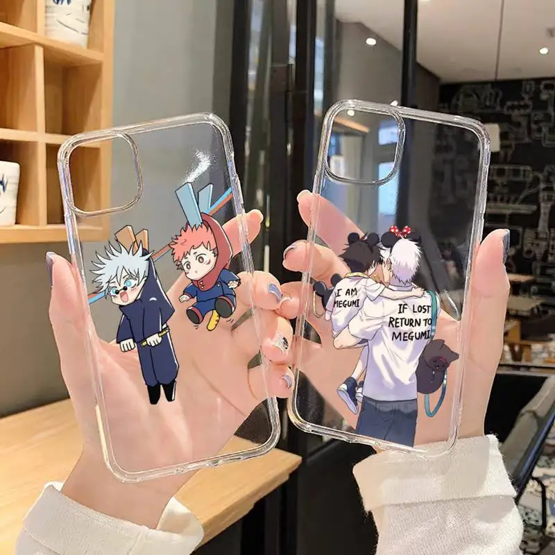 Anime Jujutsu Kaisen Phone Case For iphone 13 12 11 8 7 plus mini x xs xr pro max Transparent soft
Anime Jujutsu Kaisen Phone Case For iphone 13 12 11 8 7 plus mini x xs xr pro max Transparent soft