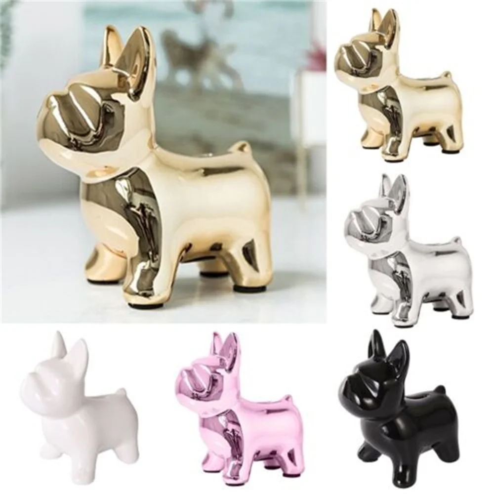 Sculpture Jar Dog Saving Ceramic Statue Gift Box Money Piggy Bank Dog Decor Art Gift Home French Puppy Savings Bulldog
Sculpture Jar Dog Saving Ceramic Statue Gift Box Money Piggy Bank Dog Decor Art Gift Home French Puppy Savings Bulldog