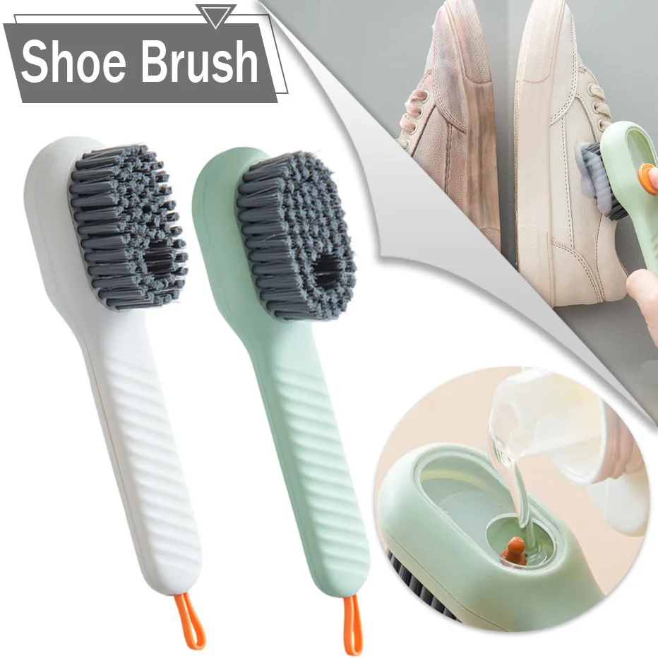 Multifunctional Shoe Brushes With Soap Dispenser Long Handle Brush Cleaner For Clothes Shoes Household Laundry Cleaning Brush
Multifunctional Shoe Brushes With Soap Dispenser Long Handle Brush Cleaner For Clothes Shoes Household Laundry Cleaning Brush