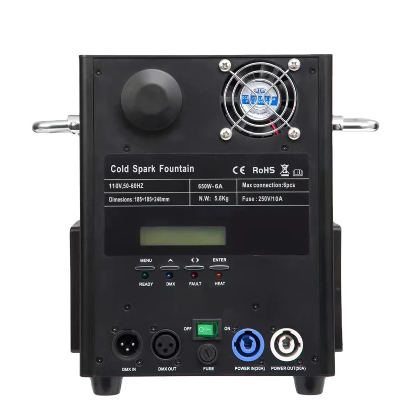 600w Three electric anti - jamming machine electronic fireworks spray machine SP650
600w Three electric anti - jamming machine electronic fireworks spray machine SP650