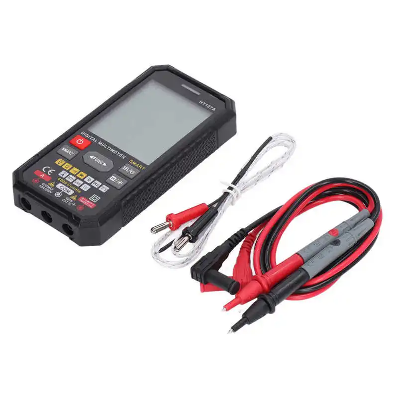Multimeter Digital Multimeter Smart Mini Color LCD 3 Result Display Pocket Voltmeter Voltage Tester HT127A Tester Electric
Multimeter Digital Multimeter Smart Mini Color LCD 3 Result Display Pocket Voltmeter Voltage Tester HT127A Tester Electric