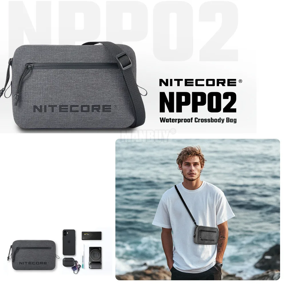 Подлинная NITECORE NPP02 1,4 л, водонепроницаемая сумка через плечо с катионным покрытием 900D и ТПУ, дорожная сумка через плечо, уличная нагрудная сумка
Подлинная NITECORE NPP02 1,4 л, водонепроницаемая сумка через плечо с катионным покрытием 900D и ТПУ, дорожная сумка через плечо, уличная нагрудная сумка