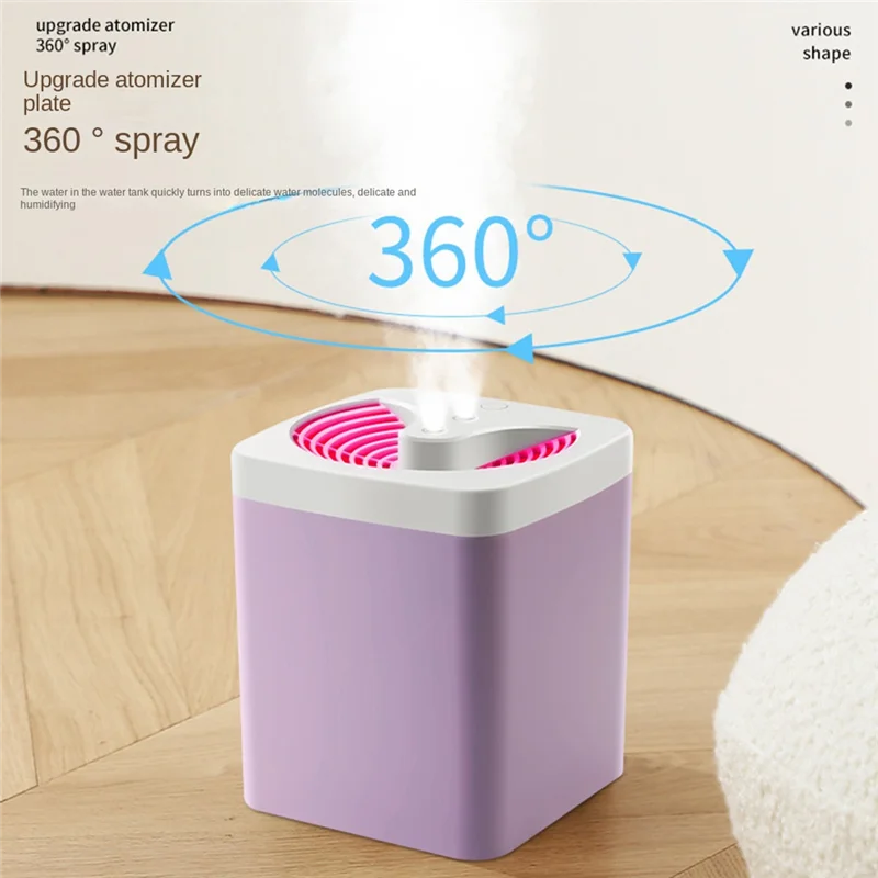 3000ML Air Humidifier Double Spray Port Essential Oil Aromatherapy Diffuser Cool Mist Maker Fogger for Home Lamp Office
3000ML Air Humidifier Double Spray Port Essential Oil Aromatherapy Diffuser Cool Mist Maker Fogger for Home Lamp Office