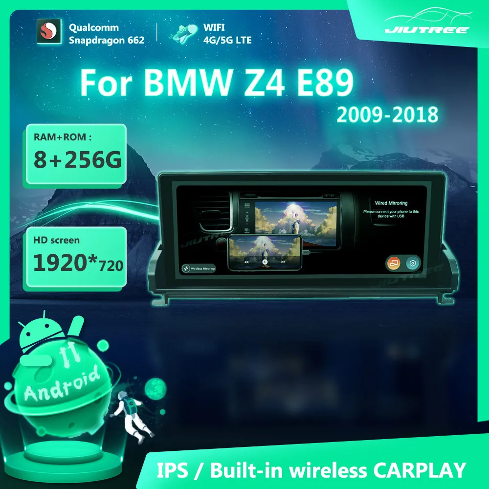 Автомобильный радиоприемник, 12,3 дюйма, 256 ГГц, Android 11,0, для BMW Z4 E89 2009-2018, GPS-навигация, мультимедийный плеер, автомобильный стерео ресивер
Автомобильный радиоприемник, 12,3 дюйма, 256 ГГц, Android 11,0, для BMW Z4 E89 2009-2018, GPS-навигация, мультимедийный плеер, автомобильный стерео ресивер