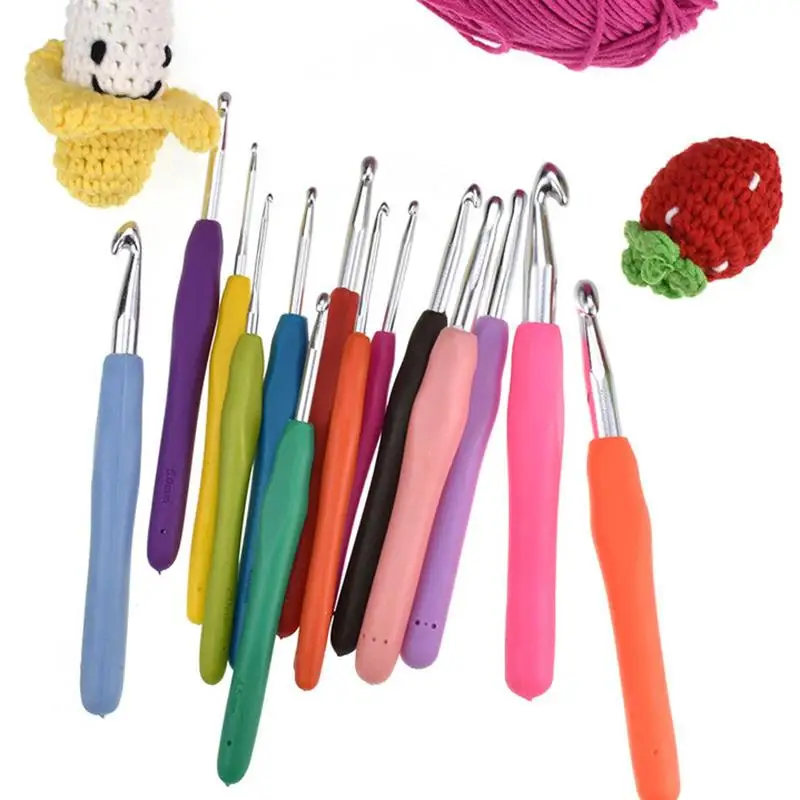 1Pcs 2 - 8mm Multicolor Knitting Needles Soft Grip Handle Yarn Crochet Hook Needle Yarn Weave Crochet Needles DIY Craft Tools
1Pcs 2 - 8mm Multicolor Knitting Needles Soft Grip Handle Yarn Crochet Hook Needle Yarn Weave Crochet Needles DIY Craft Tools